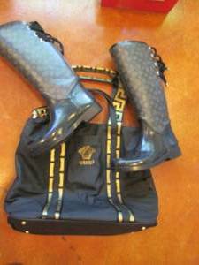 lot 69 image: Womens Coach signature print coate...