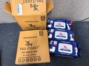 lot 6 image: 2 x 3ct Grooming Wipes