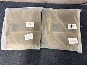 lot 32 image: 2 Large Tactical Reflective Dog Harnesses