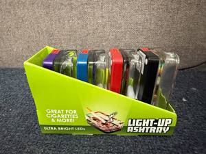 lot 60 image: 4 Pack of Light Up Ash Trays