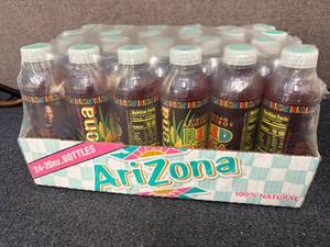 lot 134 image: 24 Pack of Arizona Red Tea