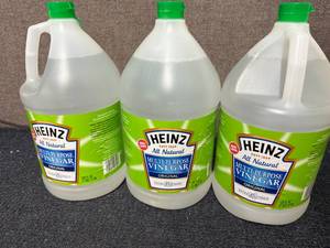 lot 156 image: 3 Gallons of All Purpose Vinegar