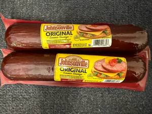 2 Packs of Johnsonville Summer Sausage
