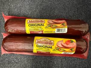 lot 176 image: 2 Packs of Johnsonville Summer Sausage