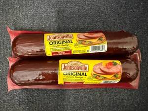 lot 177 image: 2 Packs of Johnsonville Summer Sausage