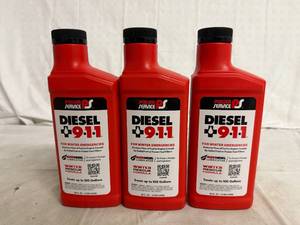 lot 379 image: 3 Bottles of Power Service Diesel 911