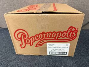 lot 106 image: 12 Pack of Popcornopolis Caramel Corn
