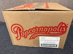 lot 107 image: 12 Pack of Popcornopolis Caramel Corn