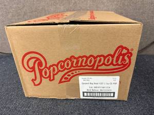 lot 111 image: 12 Pack of Popcornopolis Caramel Corn
