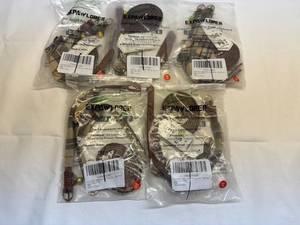 lot 25 image: 5x Expawlorer Bow Tie Dog Collar, Leadleash