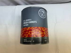 lot 38 image: 5lbs Diced Carrots