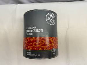 lot 39 image: 5lbs Diced Carrots