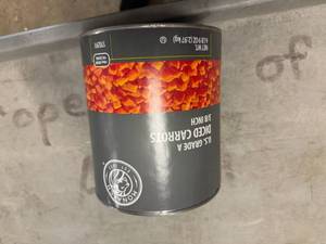 lot 41 image: 5lbs Diced Carrots