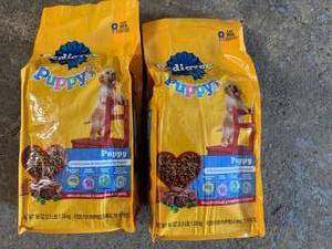 lot 311 image: 4x 3.5lb Bags Pedigree Puppy Food