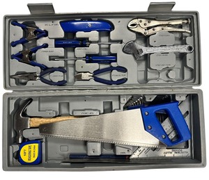 lot 36 image: Tool Kit in Case with Drill Bits and Assorted Tools