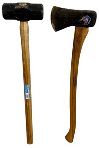 lot 31 image: Sledgehammer and Axe Bundle (2)