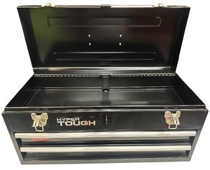 lot 17 image: Hyper Tough 20-inch 2-Drawer Metal Tool Box