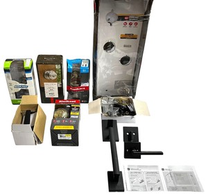 lot 133 image: Door Lock and Door Knob Bundle