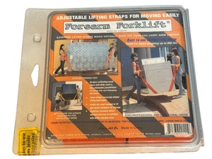 lot 050 image: Forearm Forklift Moving Straps
