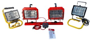 lot 080 image: Halogen Work Light Bundle