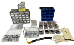 lot 130 image: Assorted Nuts and Bolts Bundle