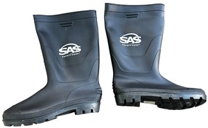lot 232 image: SAS Safety Group PVC Steel Toe Boots, Size 12