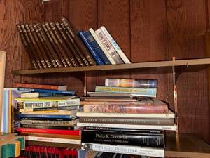 lot 294 image: Collection of Classic and Art Books Including The Pioneers, Native American Legends, and Art Reference