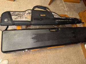 lot 383 image: Kolpin Camo Soft Gun Case and Hard Shell Rifle Case Set