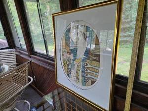lot 79 image: Framed Limited Edition Art Print Signed by Artist