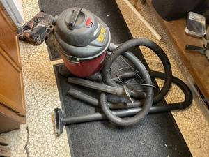 lot 226 image: Shop-Vac 12 Gallon 5.0 HP WetDry Vacuum with Attachments