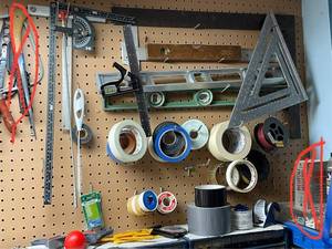 lot 229 image: Assorted Measuring Tools, Levels, Protractors and Tape Collection