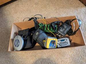 lot 319 image: Collection of Vintage Sony Walkman Cassette and CD Players with Accessories