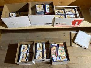 lot 428 image: MASSIVE Collection of McBunkers, etc. Gremlins of Golf Notecards by Robert H. Perrizo