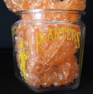 lot 8 image: 1930S PEANUT JAR