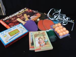 lot 62 image: TABLE TENNIS  PING PONG PLUS MORE
