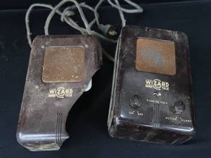 lot 66 image: WIZARD BAKELITE HANDI TALK INTERCOM