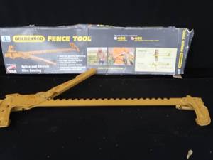 lot 72 image: GOLDENROD FENCE TOOL