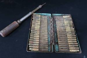 lot 79 image: ANDERSON & FORRESTER GAUGING DRILL BIT SET