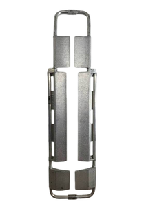 lot 15 image: MSRP $800 Ferno Aluminum Scoop Stretcher - Split-Frame for Easy Placement, Adjustable Length, Safety Locks for Secure Operation - Great Condition