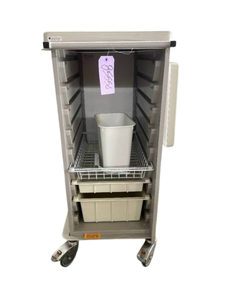 lot 16 image: Innerspace Corporation M3250TT Rolling Transport Cart with Tray Racks - Easy Mobility, Good Amount of Storage - Good Condition