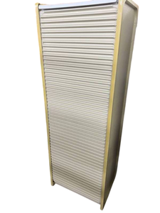lot 21 image: Herman Miller Milcare Multi-Drawer Storage Cabinet  Features Smooth Roll-Up Accordion Door  Durable, Clean Design Ideal for Medical, Lab, or Office Use  Trusted Quality & Functionality - In Good Condition