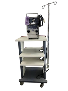 lot 23 image: Ohio Airco&nbsp217-6430-800 High Performance Compressor - High Efficiency, Durable Against Demanding Environments, Minimized Noise and Vibration - Good Working Condition&nbspPlus Richard Wolf Medical Cart 