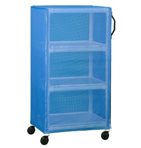 lot 5 image: MSRP $600 IPU Standard Line Multi-Purpose Carts - Lightweight, Ergonomic Push-Pull Handles, Easily Removable Cover&nbsp50.5 H x 28 W x 20 D26 x 20 removable shelves - Great Condition