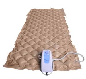 lot 7B image: MSRP $200 Medline Airone APP Alternating Pressure Pump and Pad From Soft To Firm Adjusting - Anti-Slip Embossed Vinyl, Optimal Comfort and Support - Great Working Condition