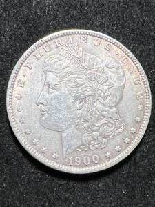 lot 31 image: 1900 US MORGAN SILVER DOLLAR