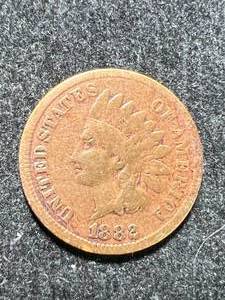 lot 35 image: 1882 US INDIAN HEAD CENT