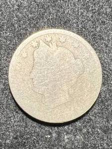 lot 42 image: 1889 US V NICKEL