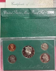 lot 35 image: 1996 United States Proof Set