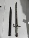 21" German WW2 Weyersberg Kirschbaum Solngen Bayonet with Matching Number Scabbard