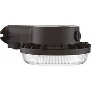 lot 46 image: Lot of Lithonia Lighting Contractor Select BGS 100- Watt Equivalent Integrated LED Dark Bronze Area Light, 4000K   Customer Returns See Pictures